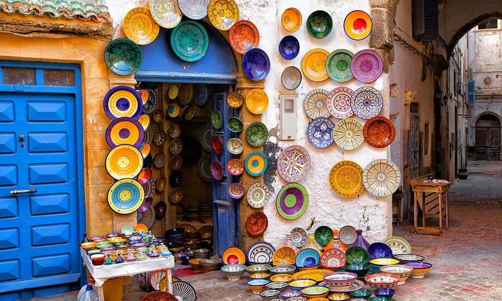 Africa-Moroccan-Handicraft-Pottery