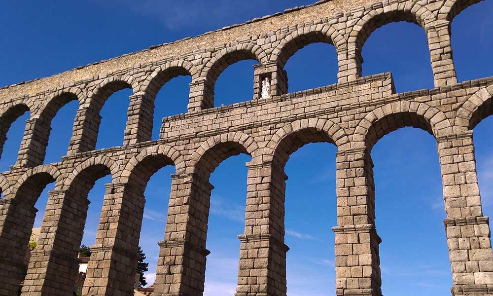 Spain-Segovia-Aqueduct