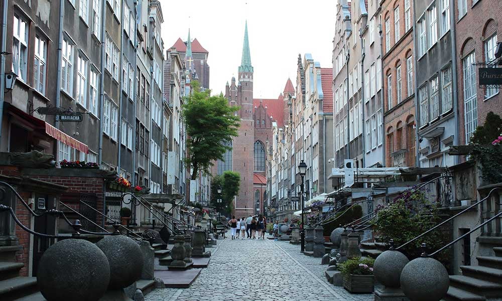 Poland-Gdansk-Mariacka-street